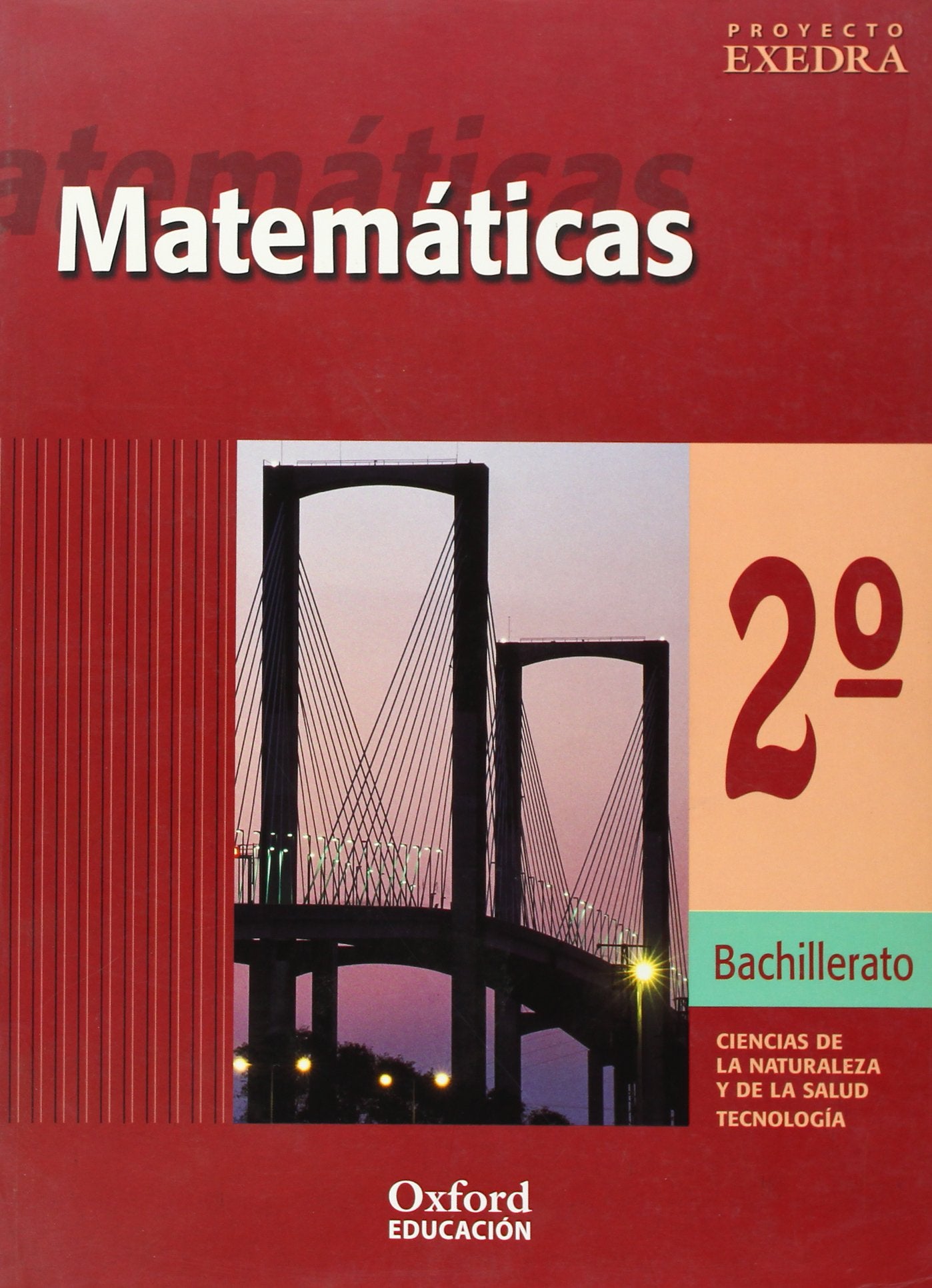Matemáticas Ciencias 2.º Bachillerato Exedra book