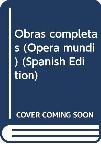 Obras completastodos los volumenes (4 volumenes) book