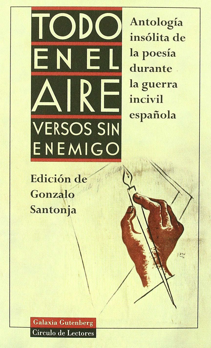 Todo en el aire : versos sin enemigo Social Sciences