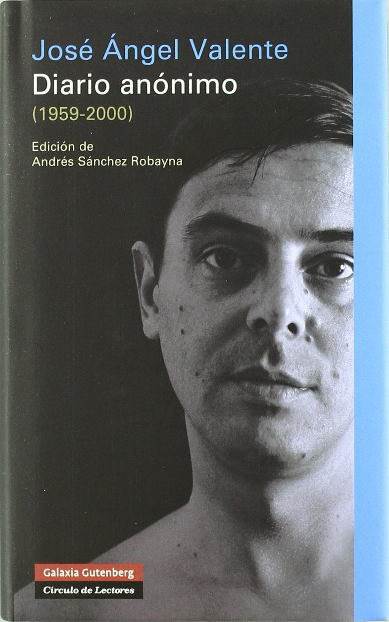 Diario anónimo, 1959-2000 (Ensayo) Contemporary literature