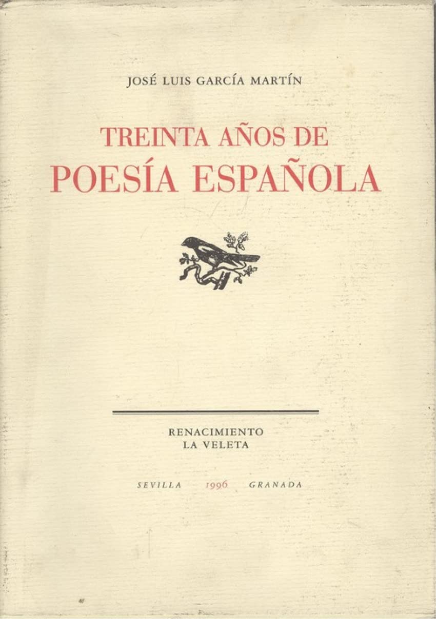 Treinta años de poesía española Non-fiction