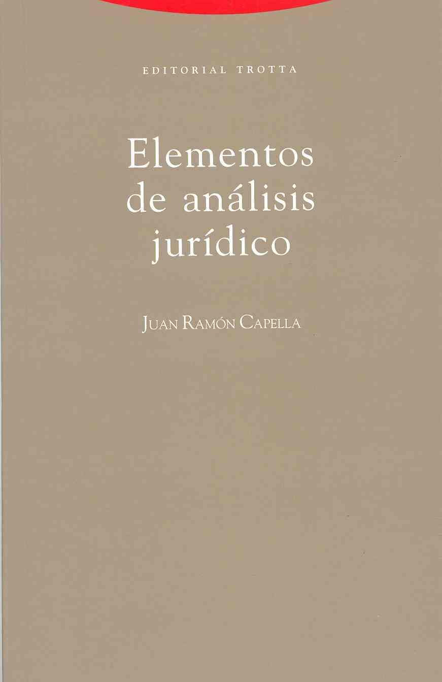 Elementos de análisis juridico (Estructuras y Procesos. Derecho) Law