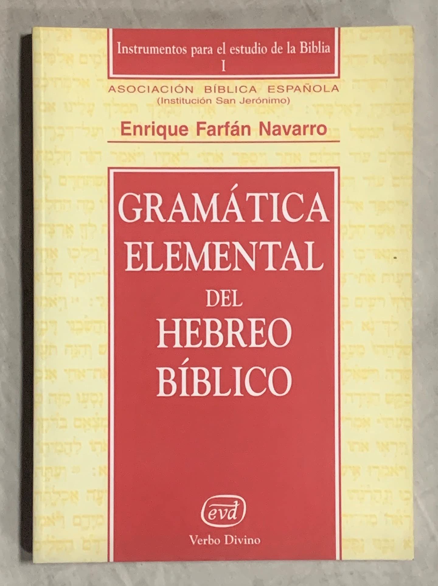 Gramática elemental del hebreo bíblico book