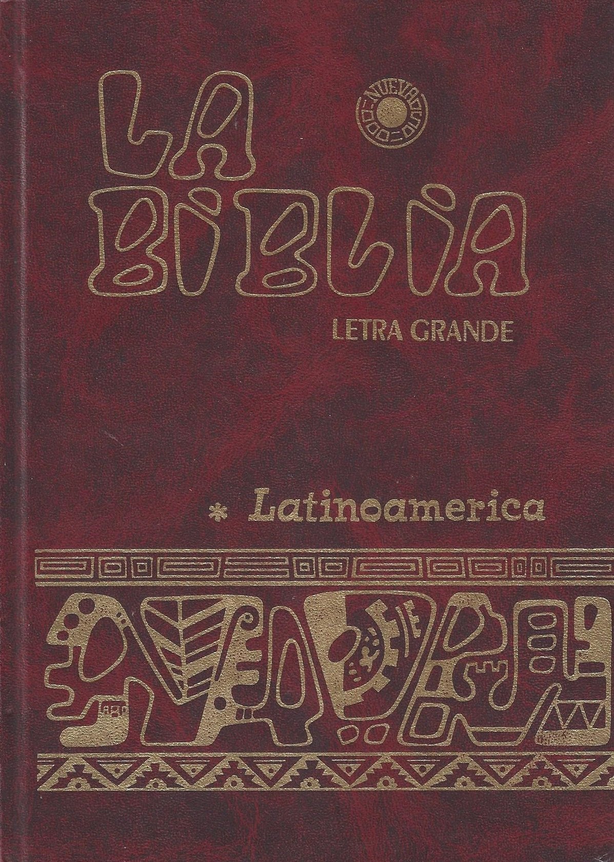 La Biblia Latinoamérica Hardcover, verschiedene Farben (grün, blau oder kastanienbraun) Social Sciences