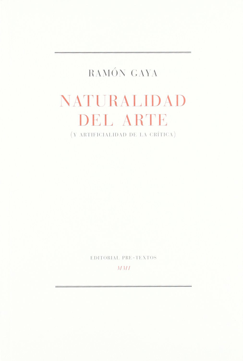 Naturalidad del arte : (y artificialidad de la crítica) Reading Aloud & Learning to Read