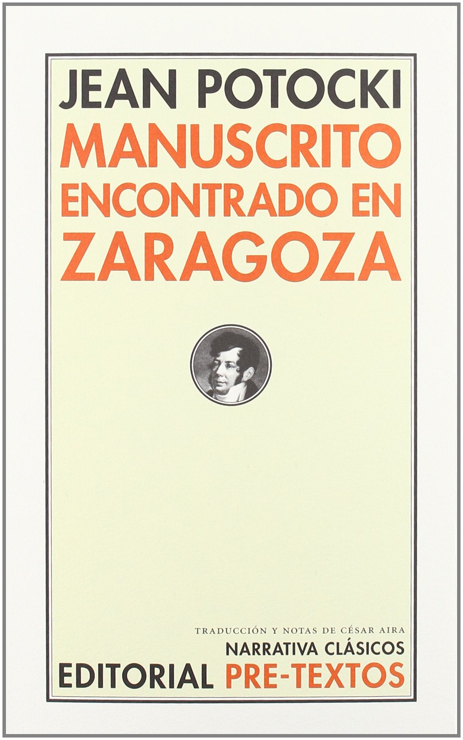 Manuscrito encontrado en Zaragoza book
