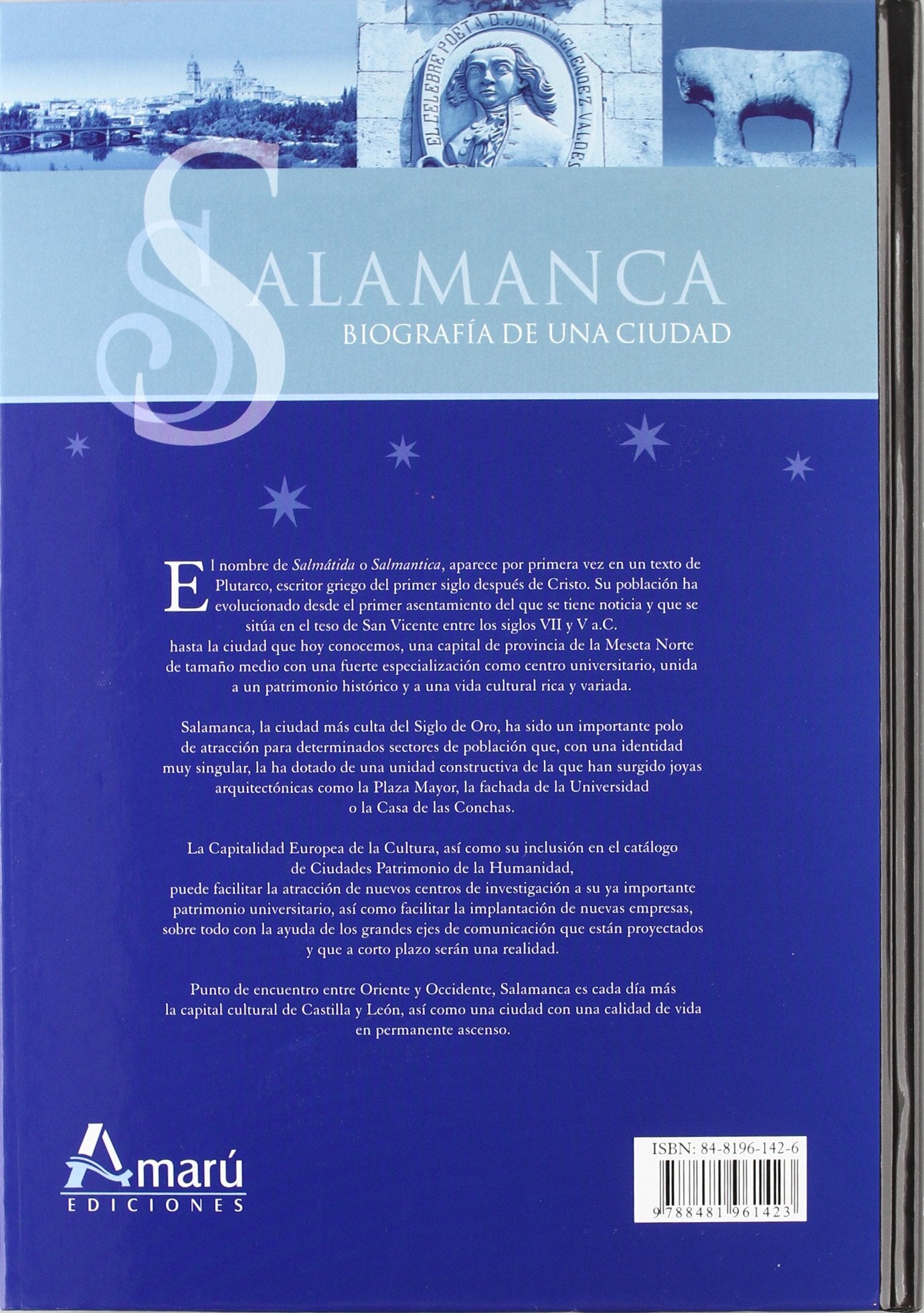 Salamanca : biografía de una ciudad Social Sciences