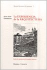 Experiencia de la arquitecturasobre la percepcion de nuestroentorno book