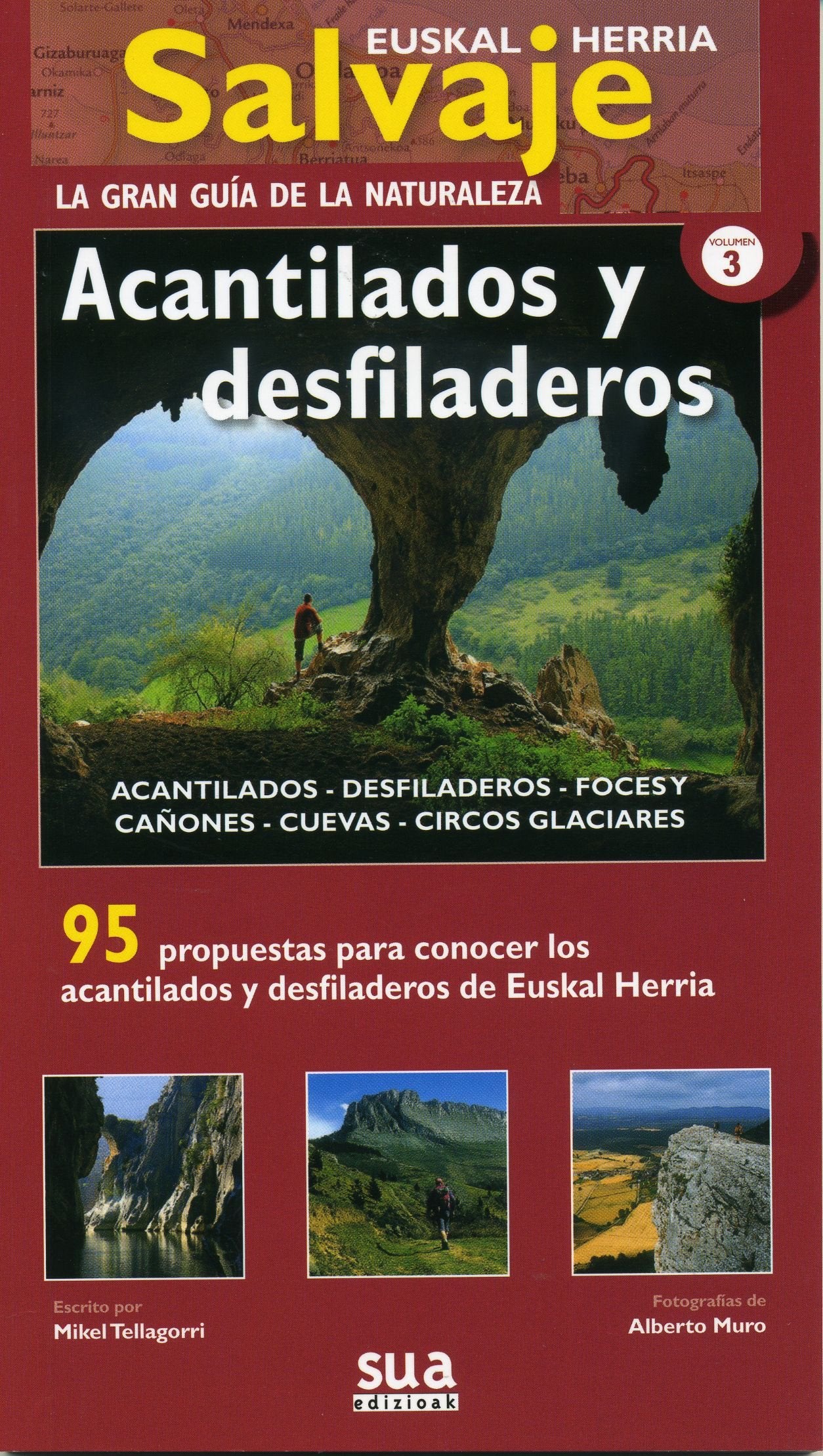 Euskal herria salvaje 3 - acantilados y desfiladeros book