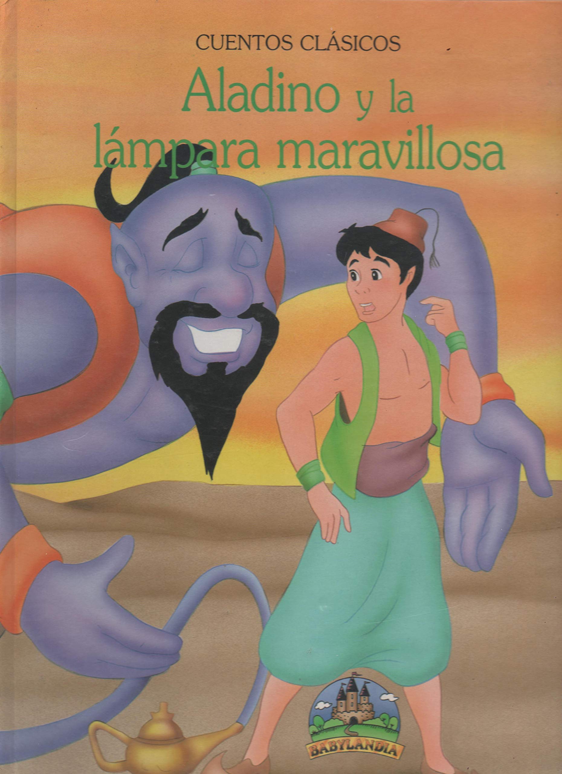 Aladino y la lampara maravillosa book