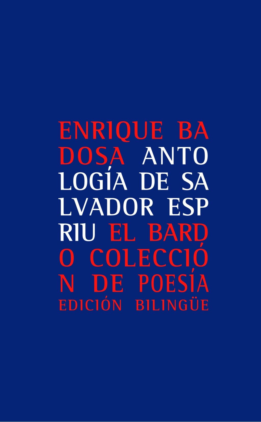 Antología de Salvador Espriu book