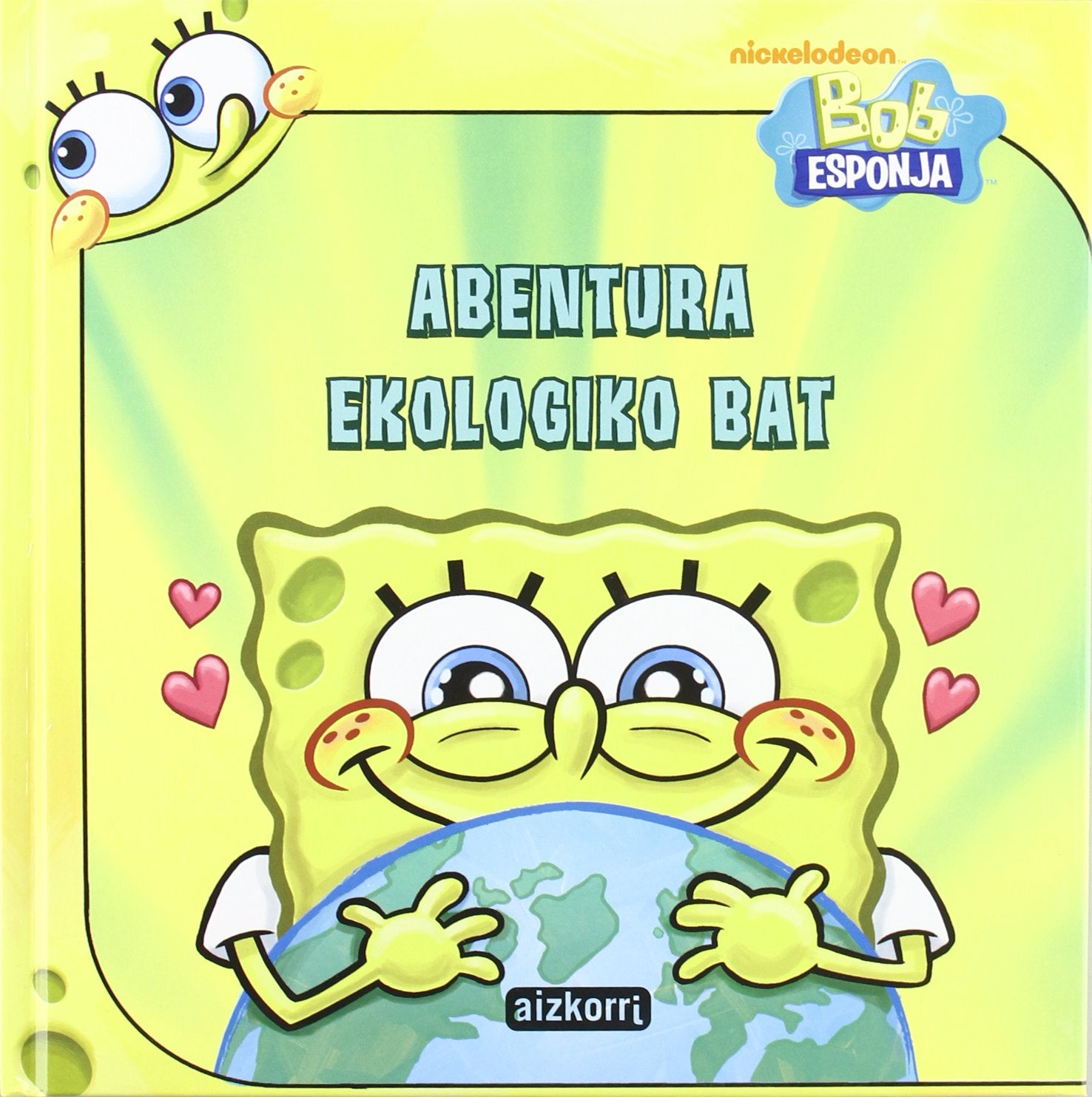 Bob Esponja. Abentura ekologico bat book