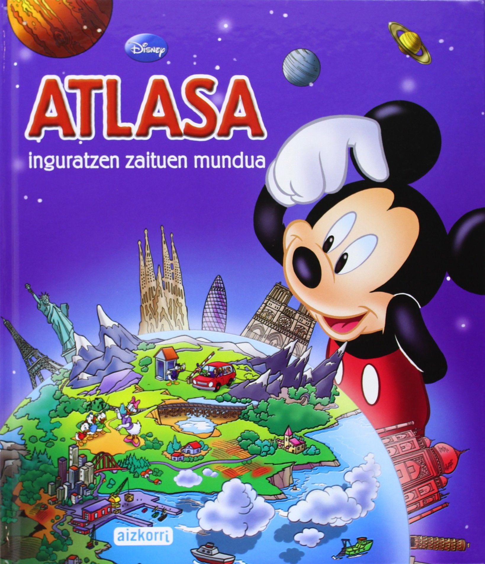 Atlasa Disney. Inguratzen Zaituen Mundua book