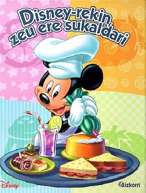 Disney-rekin, zeu ere sukaldari book