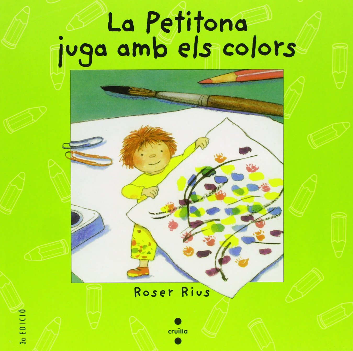 La Petitona juga amb els colors book