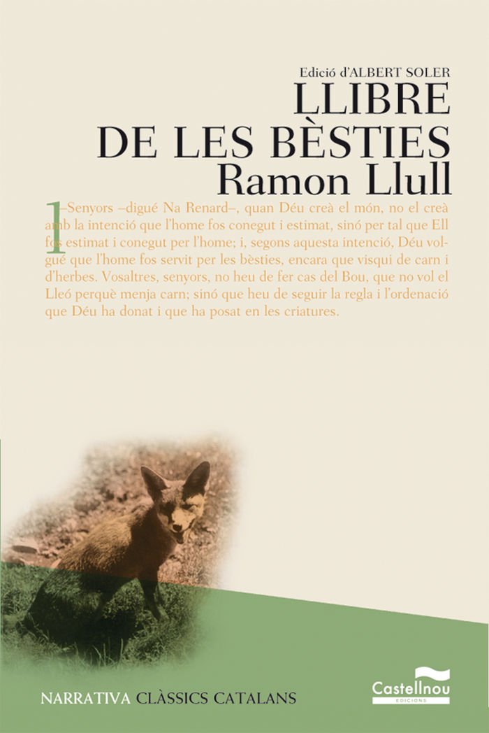 Llibre de les bèsties (Clàssics Catalans, Band 1) Social Sciences
