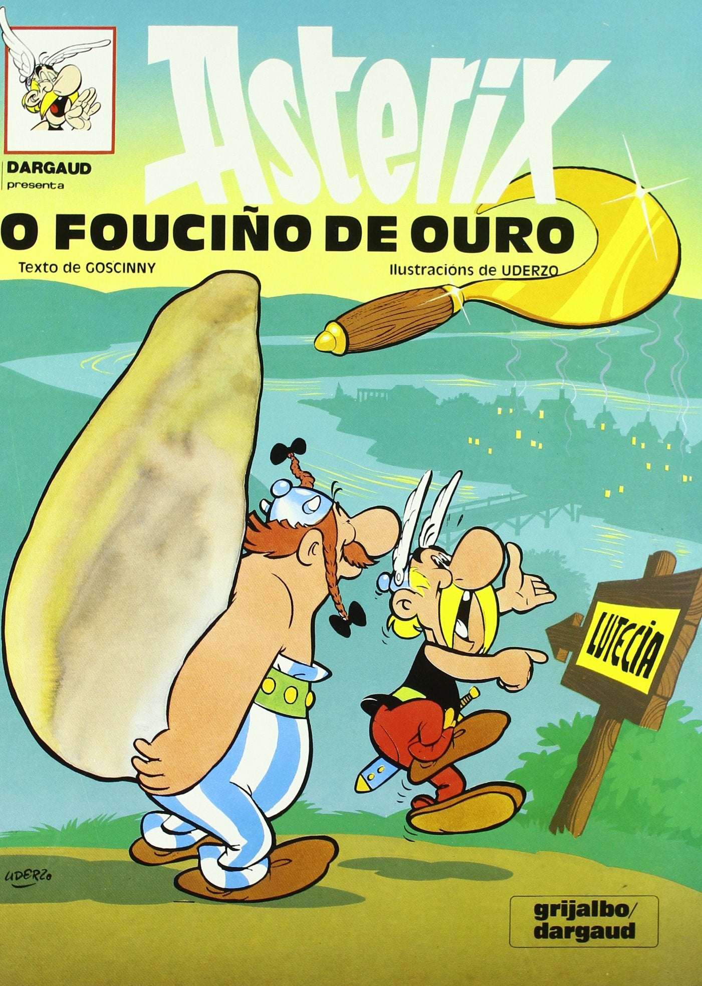 Asterix: o fouciño de ouro book