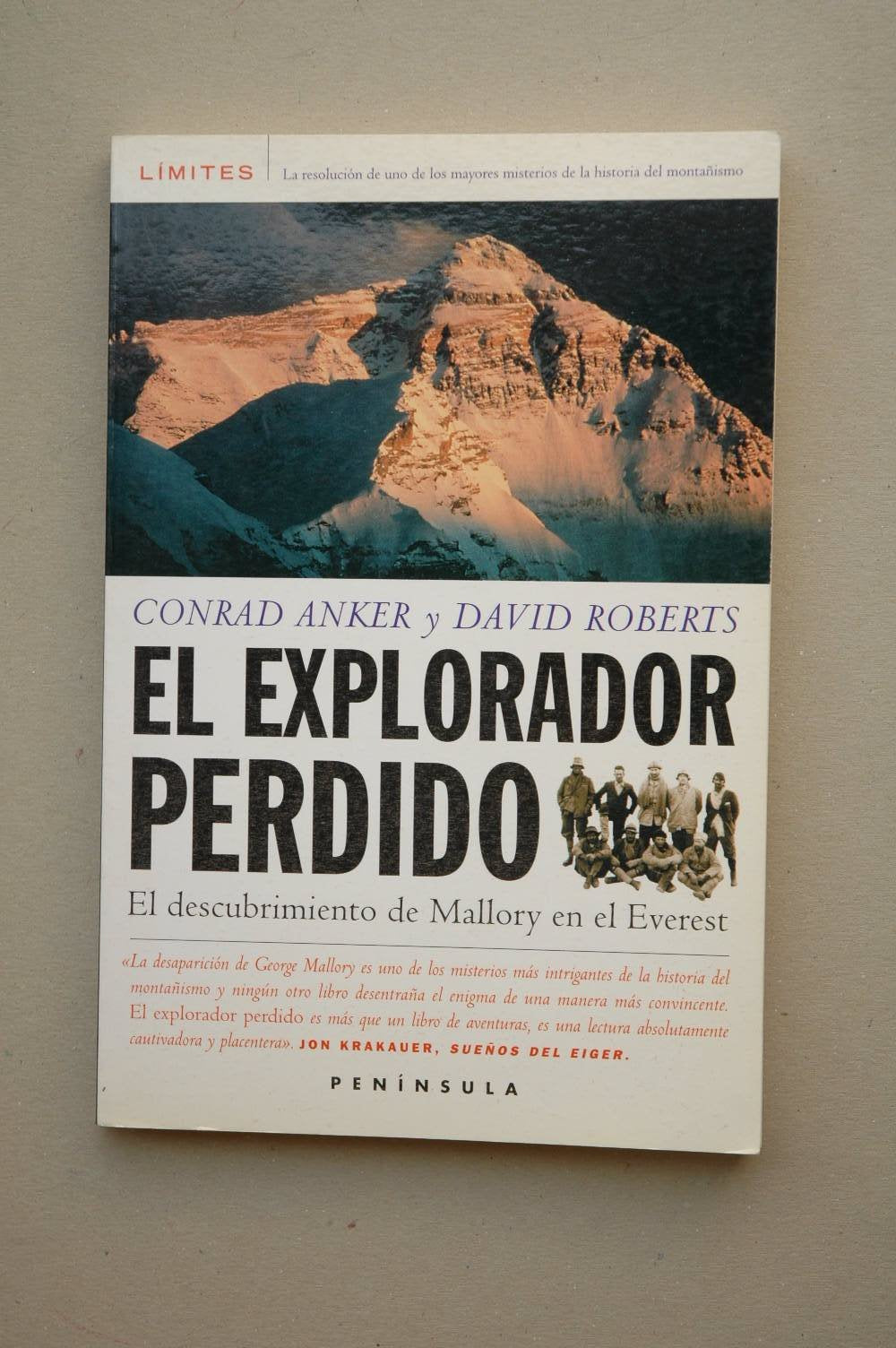 El explorador perdido: El descubrimiento de Mallory en el Everest book