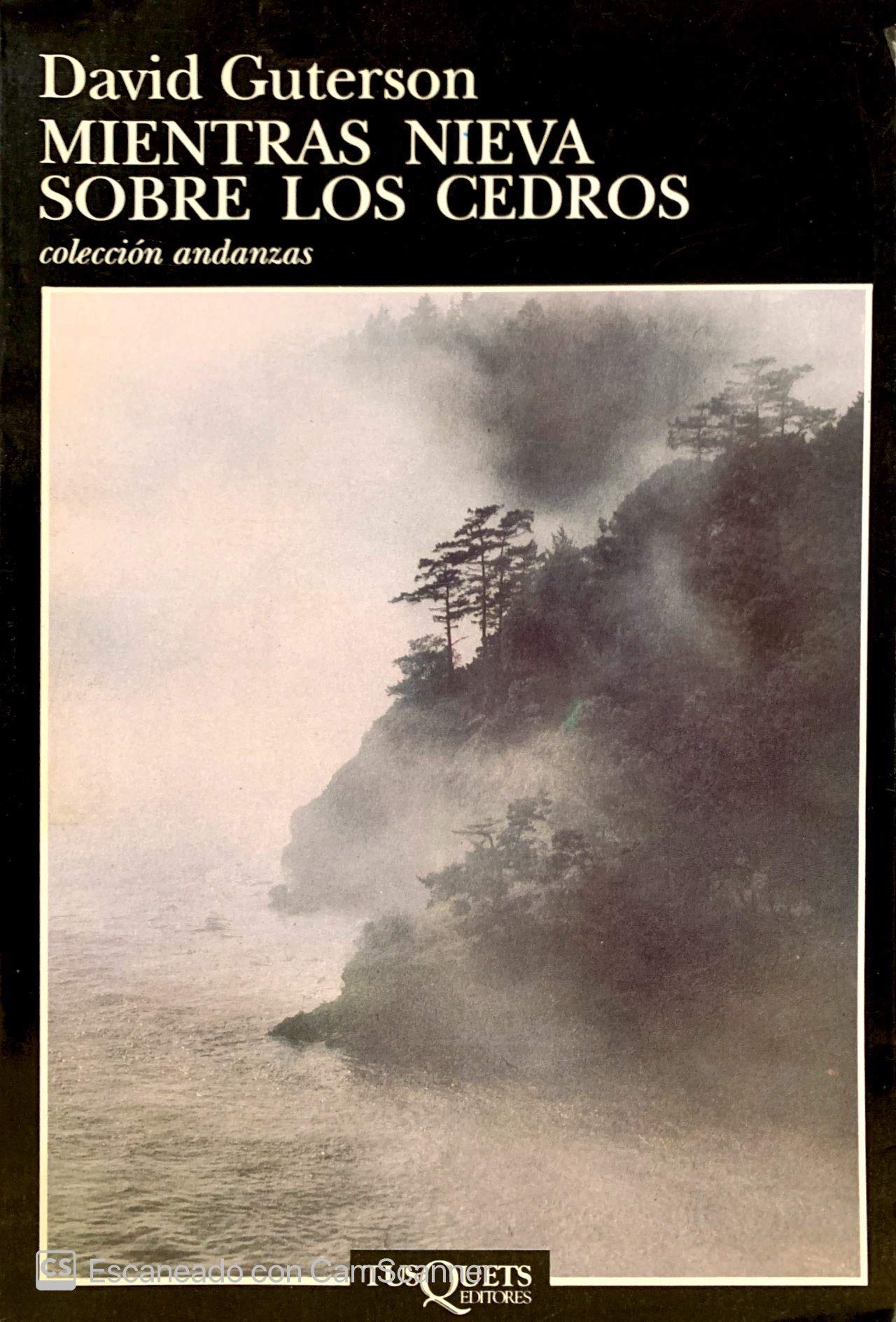 Mientras nieva sobre los cedros (Andanzas) Contemporary literature