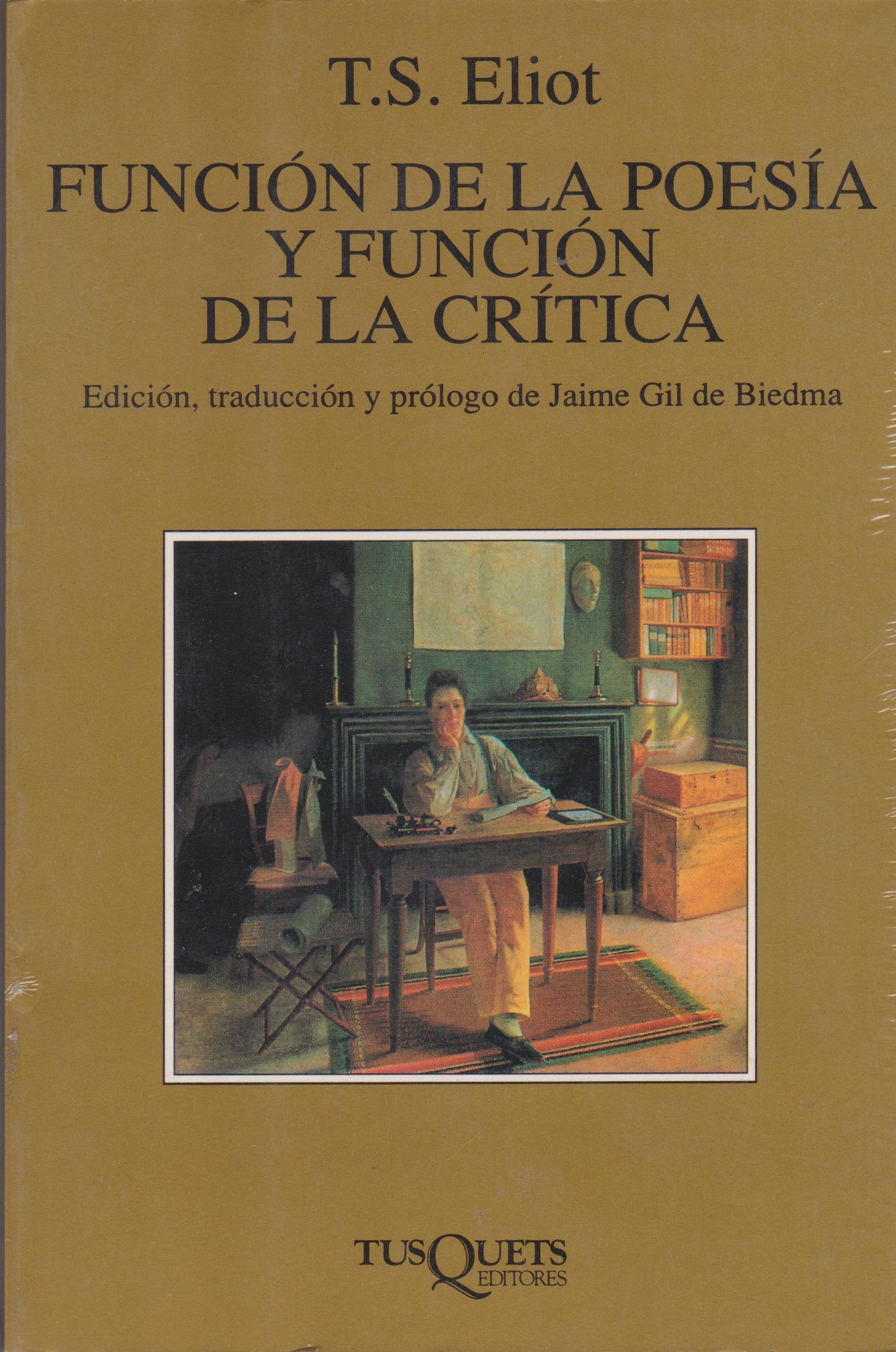 Función de la poesía y función de la crítica (Marginales) Social Sciences