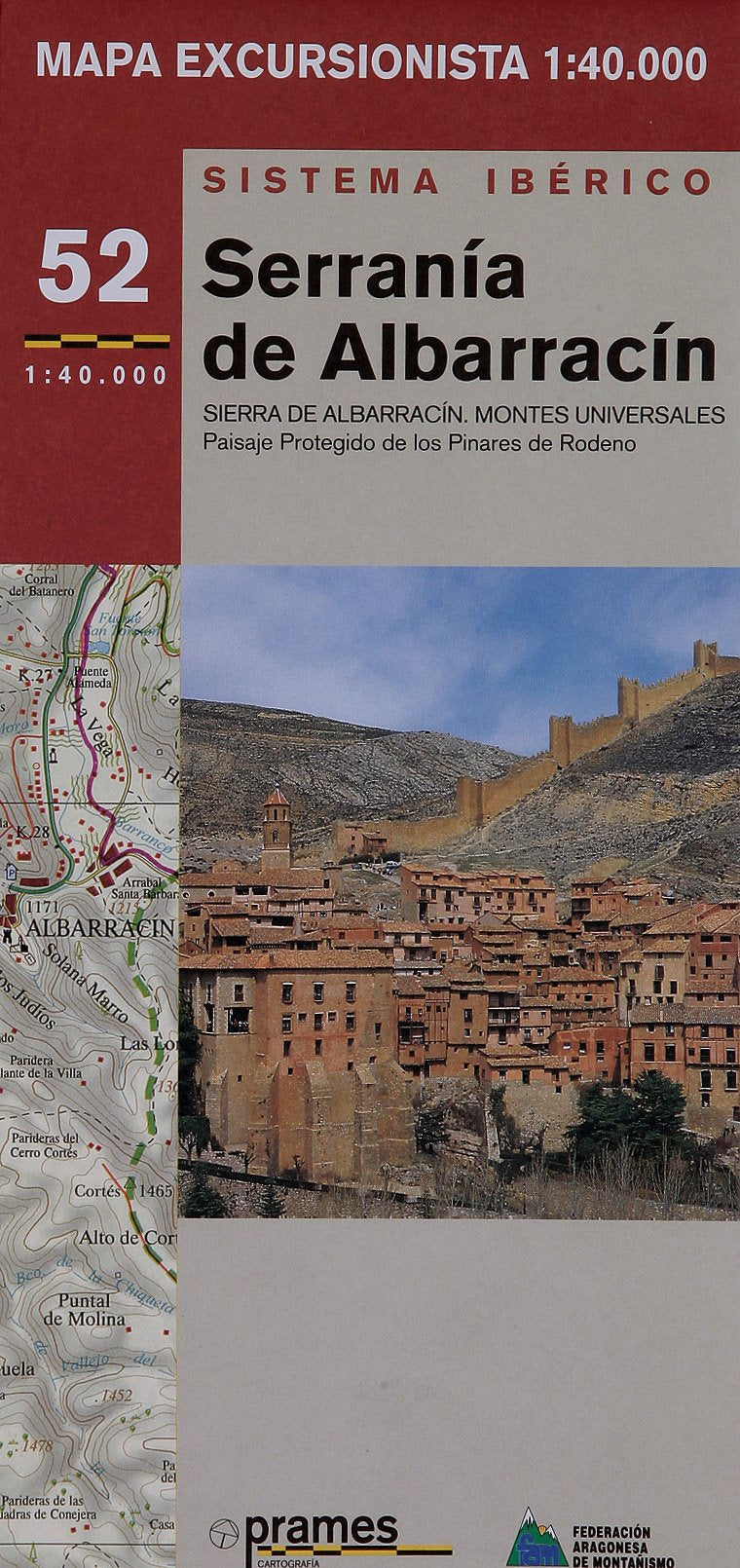 Serrania de albarracin 3 - mapa excursionista - Maps & Plans