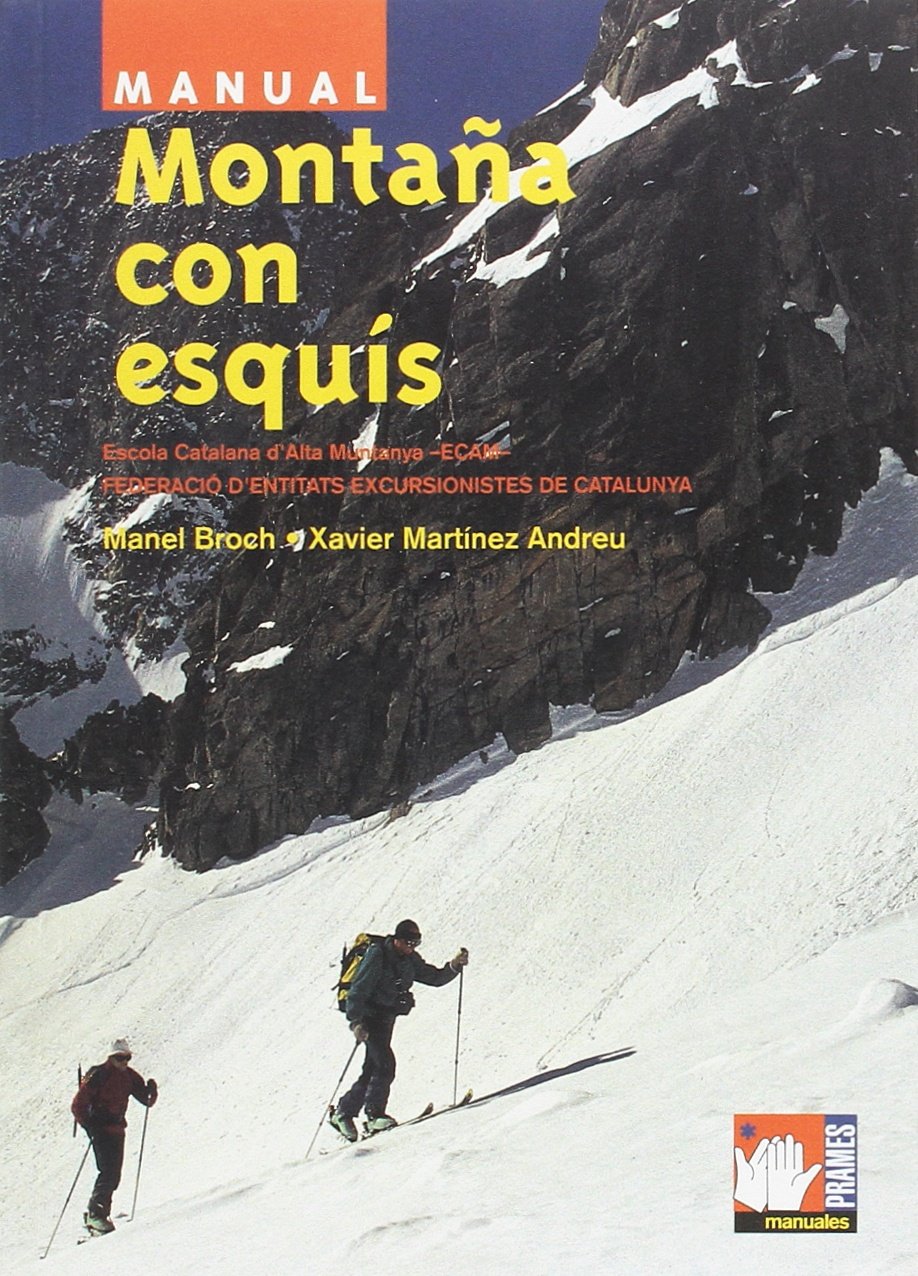 Montaña con esquis manual -8- book
