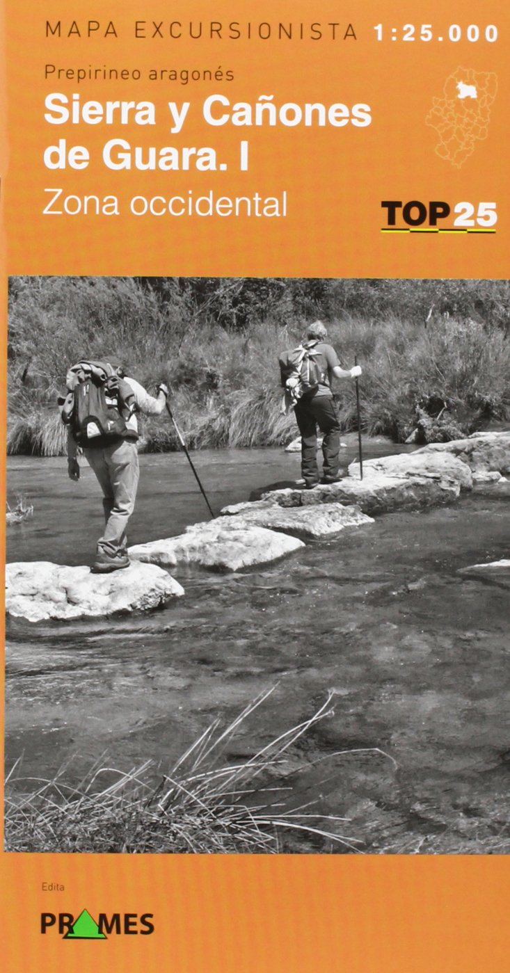 Sierra y cañones de guara II (zona oriental) 1:25000 (Top 25) Maps & Plans