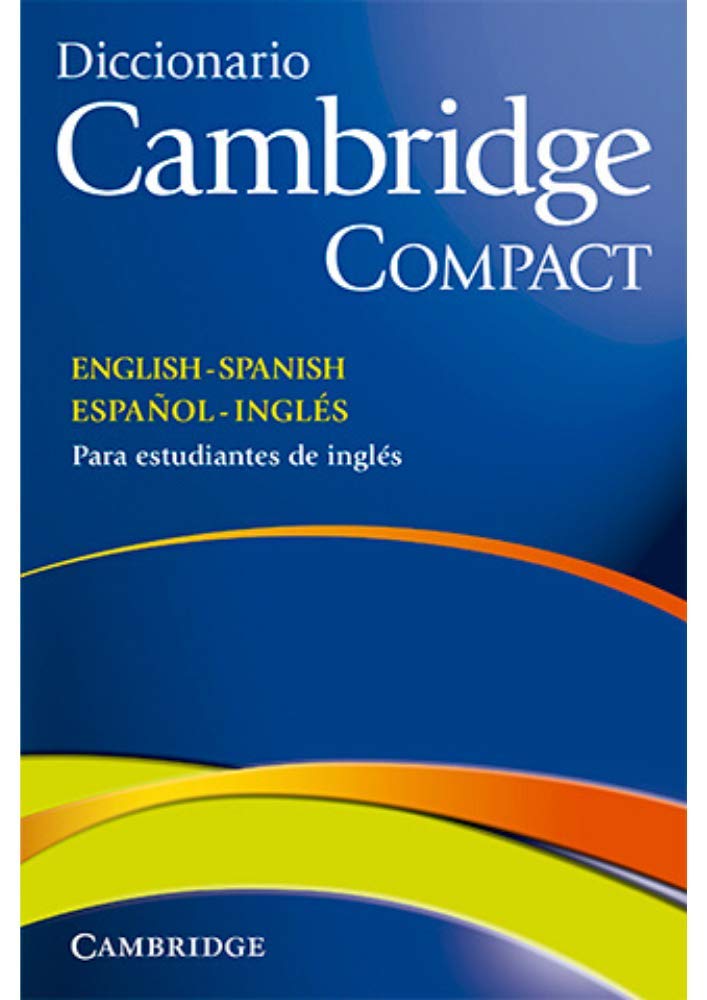 Diccionario Bilingue Cambridge Spanish-English Paperback wit Foreign Languages ​​& Dictionaries
