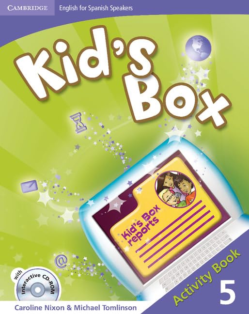 Kid's Box for Spanish Speakers Level 5 Activity Book with CD-ROM and Language Portfolio Foreign Languages ​​& Dictionaries
