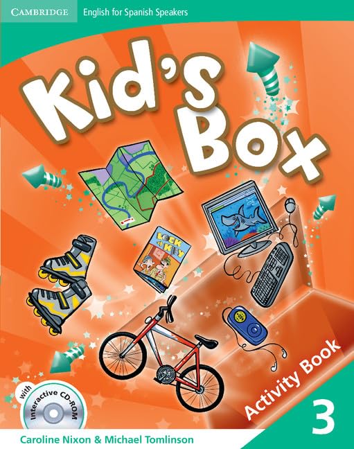 Kid's Box for Spanish Speakers Level 3 Activity Book with CD-ROM and Language Portfolio Professional & Reference Books