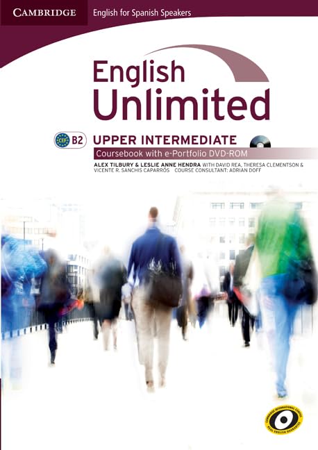 English Unlimited for Spanish Speakers Upper Intermediate Coursebook with e-Portfolio book