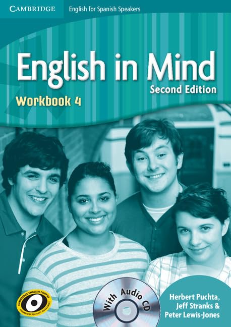English in Mind for Spanish Speakers Level 4 Workbook with Audio CD book
