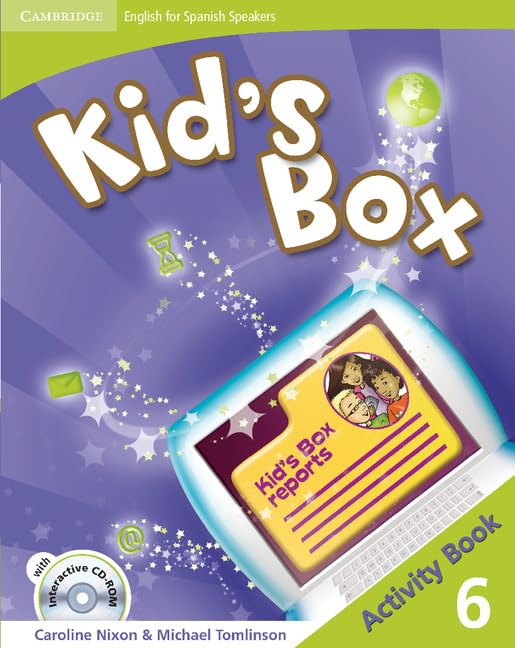 Kid's Box for Spanish Speakers Level 6 Activity Book with CD-ROM and Language Portfolio Foreign Languages ​​& Dictionaries