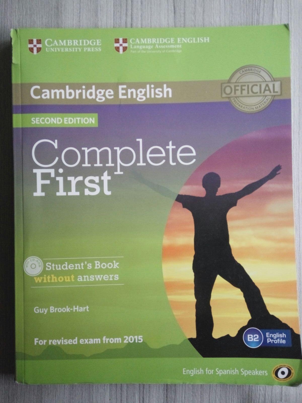 Complete First for Spanish Speakers Student's Book with Answers with CD-ROM 2nd Edition Foreign Languages ​​& Dictionaries