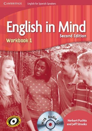 English in Mind for Spanish Speakers Level 1 Workbook with Audio CD Foreign Languages ​​& Dictionaries