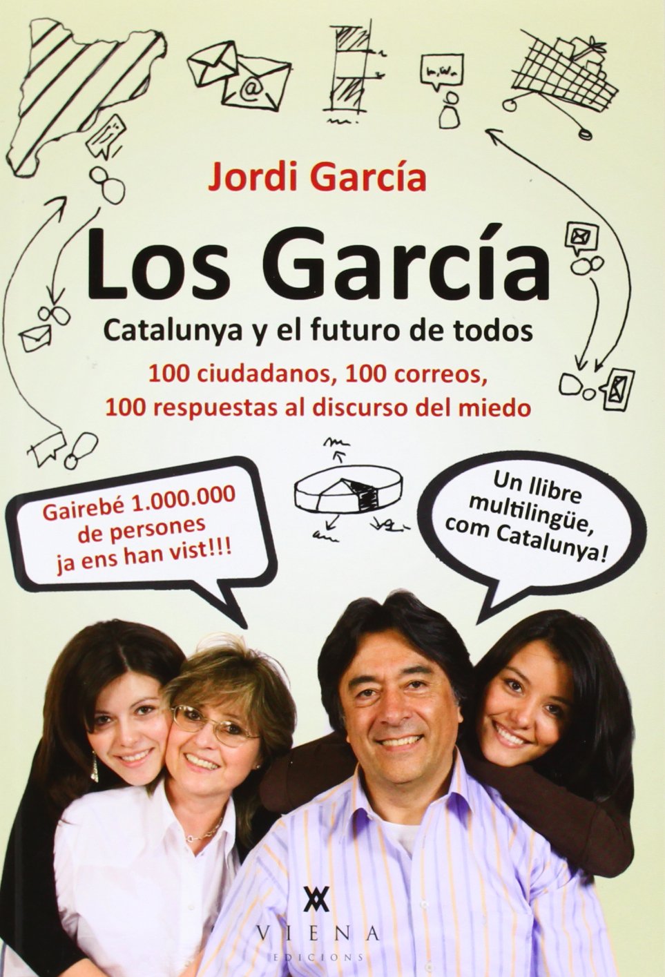 Los García. Catalunya y el futuro de todos : 100 ciudadanos, 100 correos, 100 respuestas al discurso del miedo Social Sciences