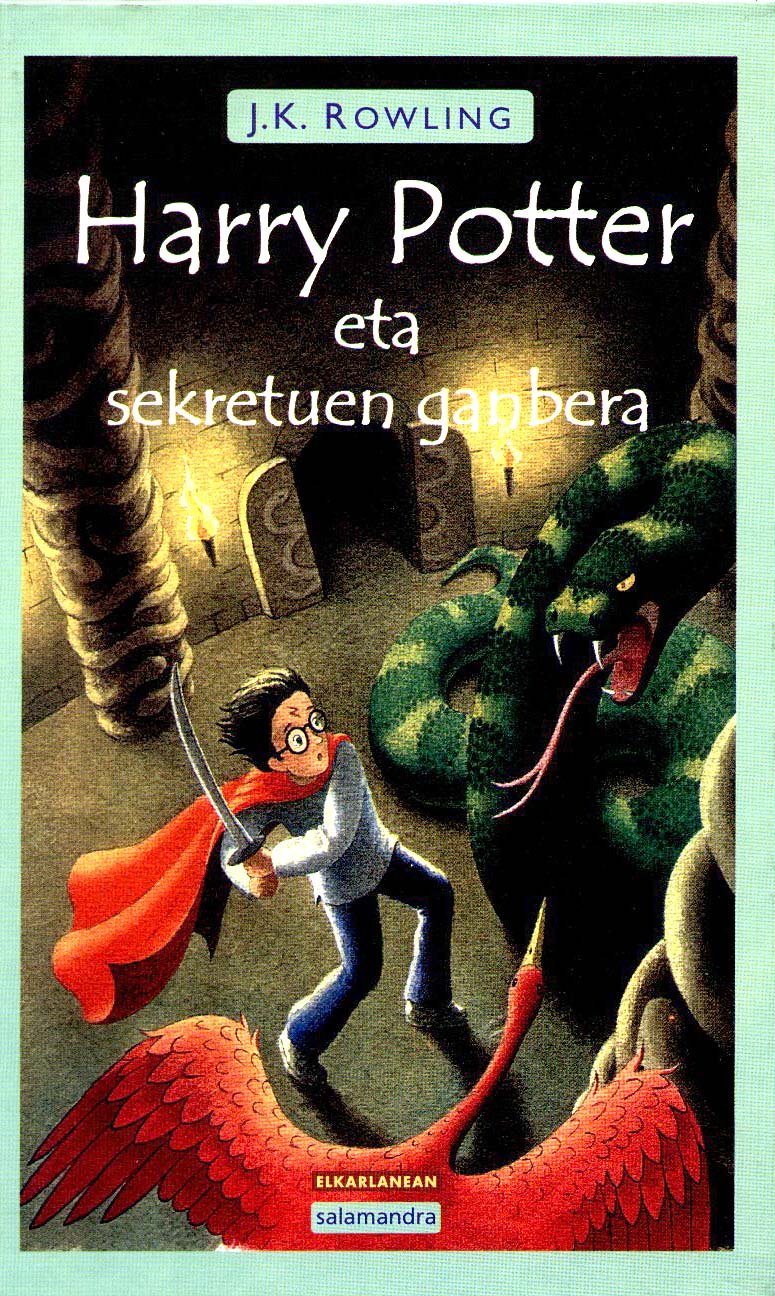 Harry Potter eta sekretuen ganbera book