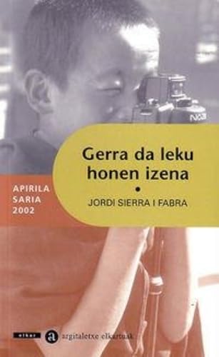 Gerra da leku honen izena book