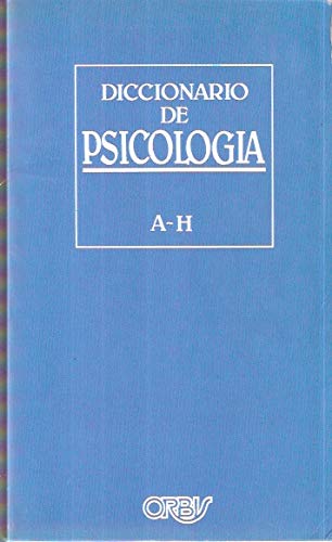 Diccionario de psicología book