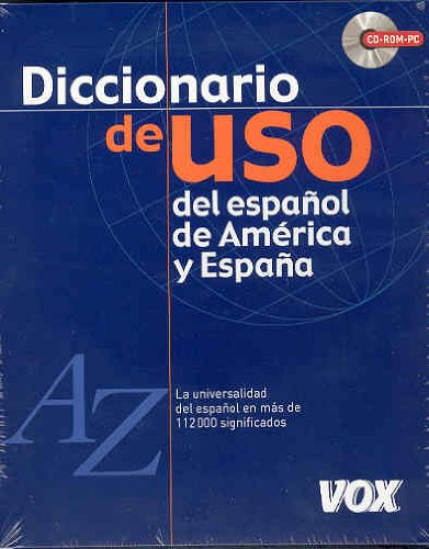 Diccionario De Uso Del Espanol De America Y Espana/ Dictionary of the Use of Spanish in America and Spain (Spes) General education