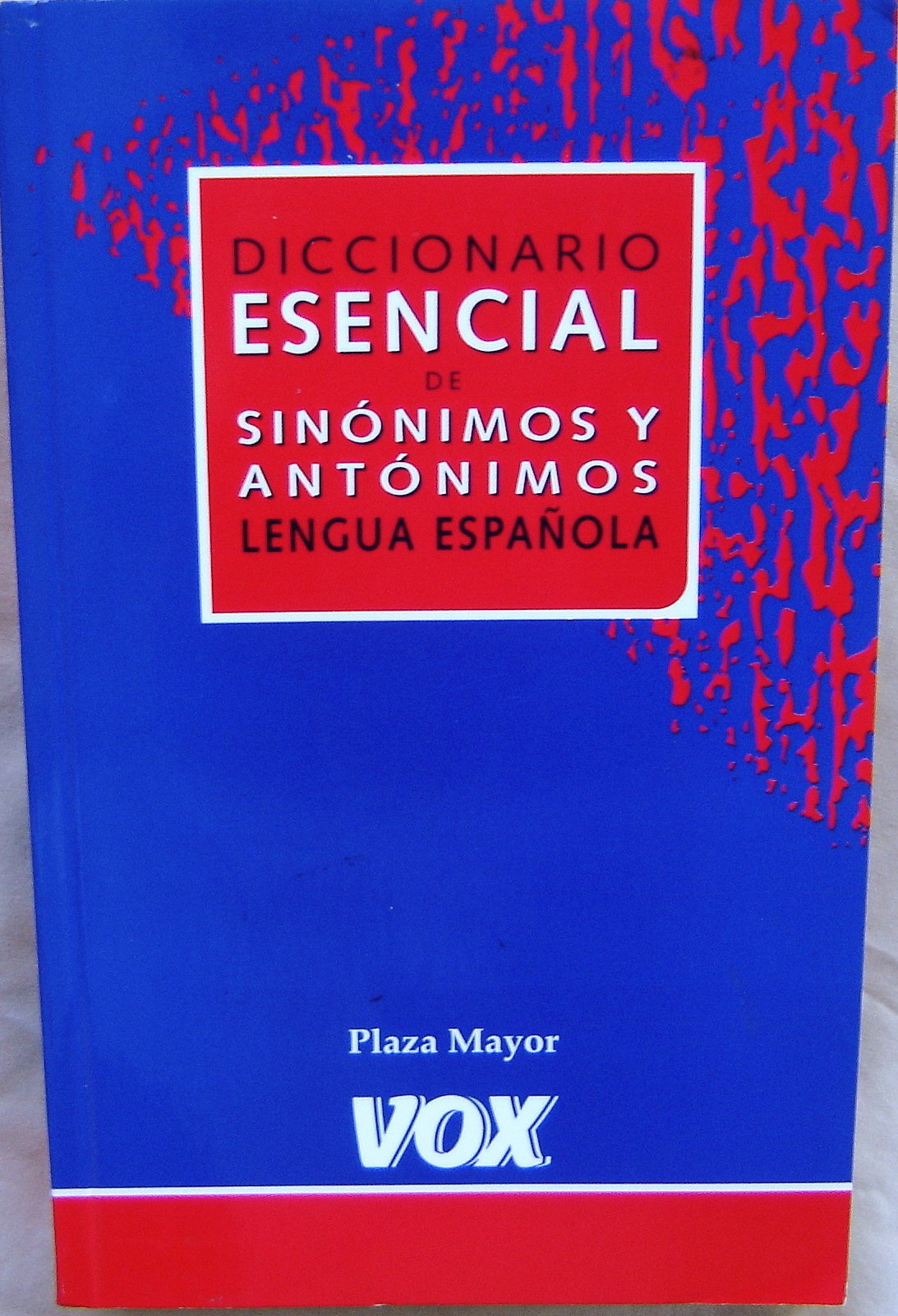 Diccionario Esencial De Sinonimos Y Antonimos Leng Books