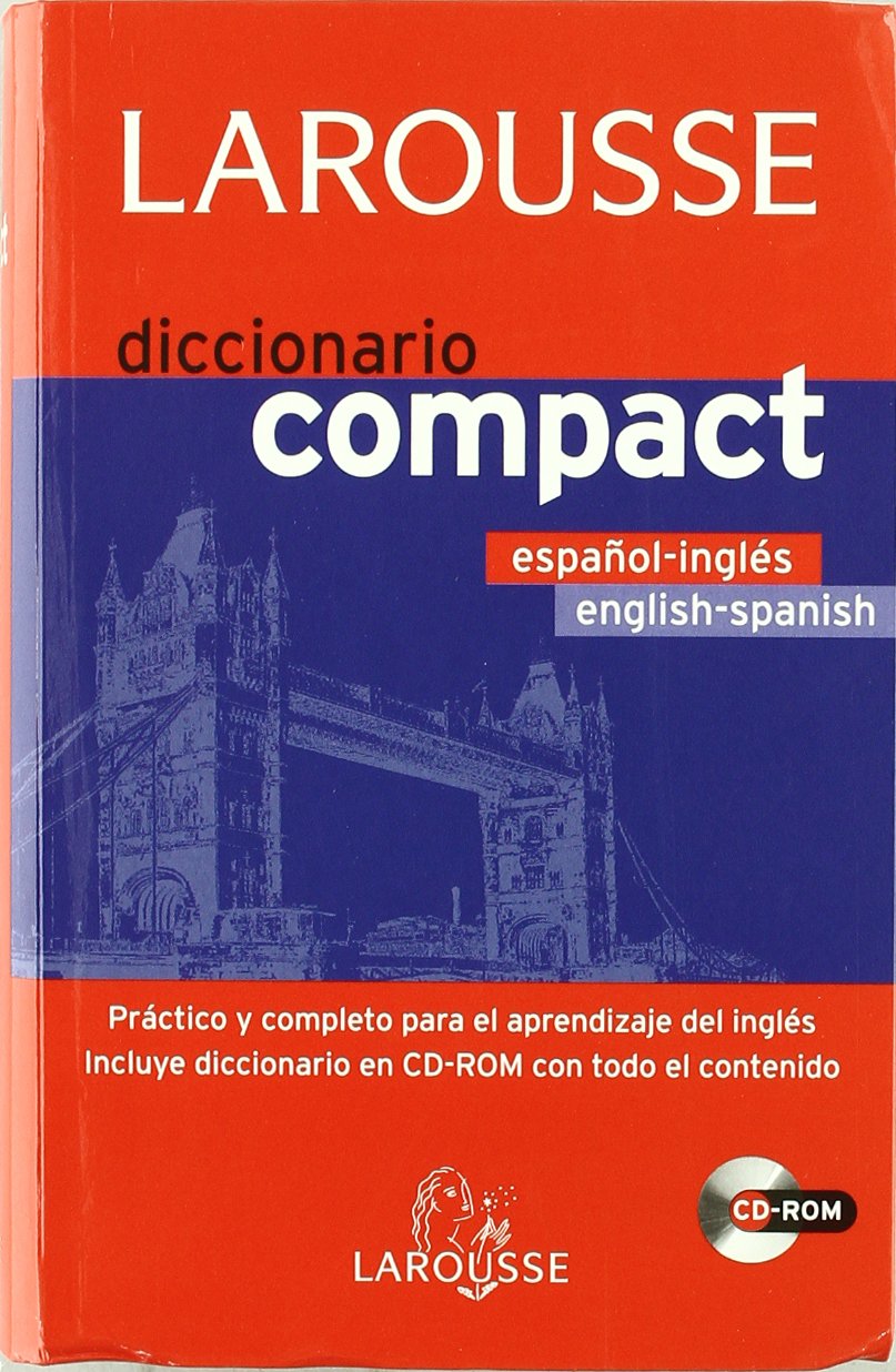Diccionario larousse compact español-ingles/english-spanish (+CD-rom) book