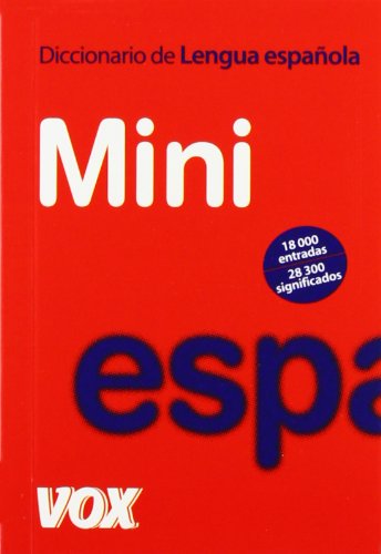 Diccionario mini de la lengua española Foreign Languages ​​& Dictionaries