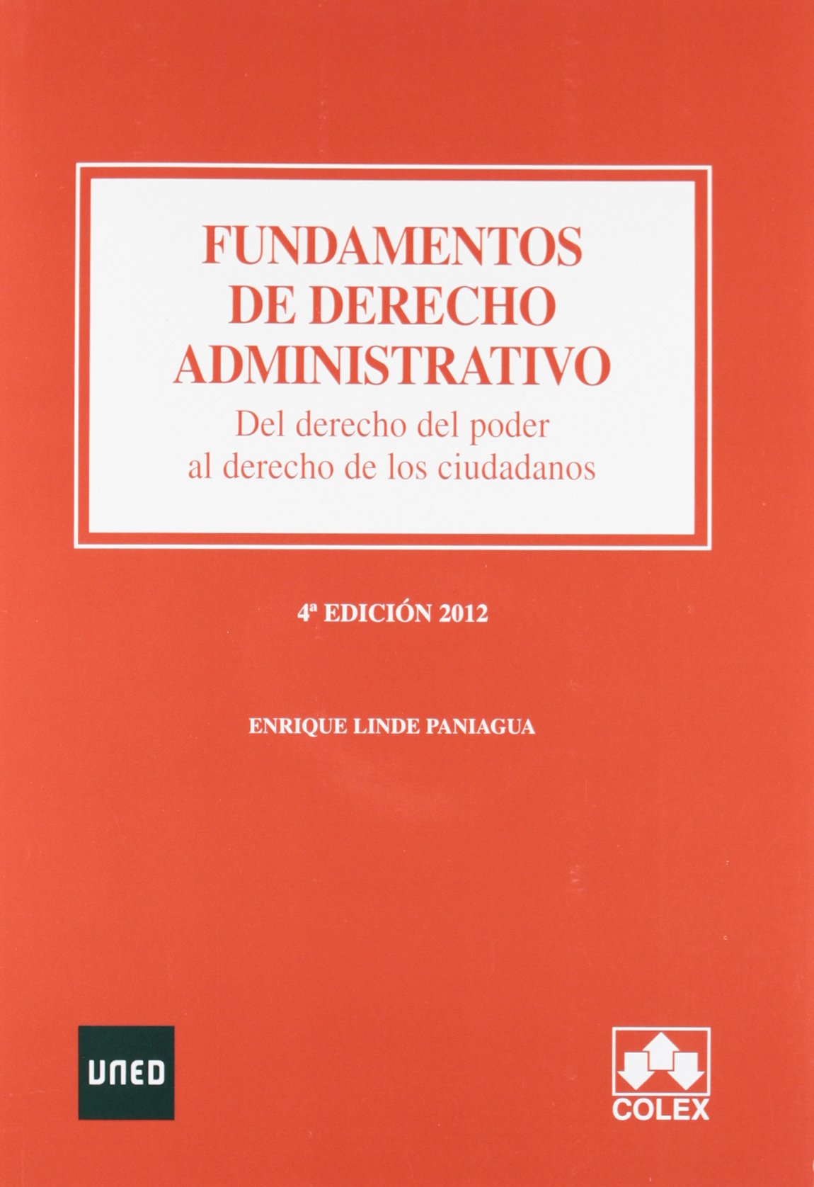 FUNDAMENTOS DE DERECHO ADMINISTRATIVO 4ª ED. book