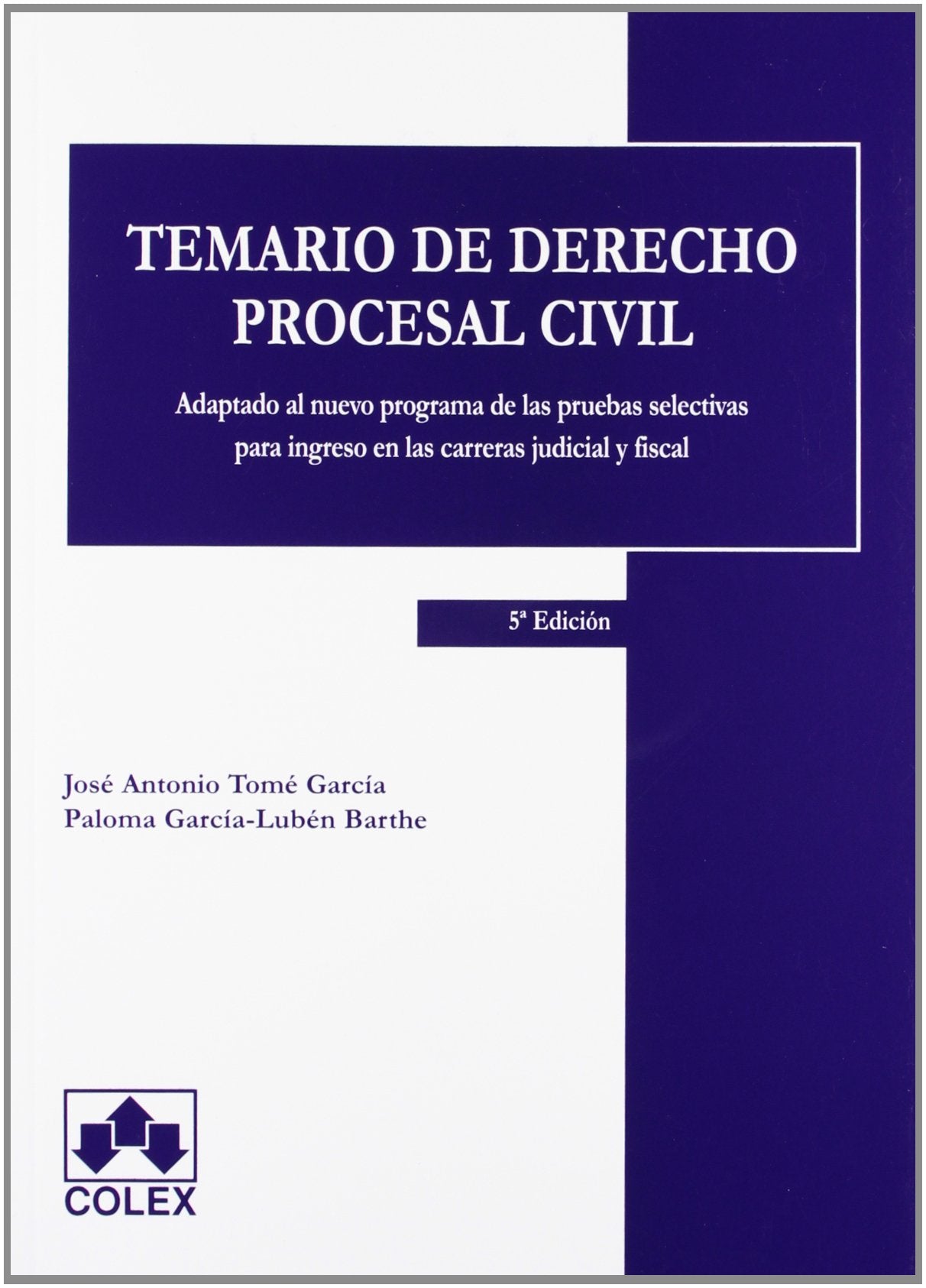 Temario de derecho procesal civil Education & Training