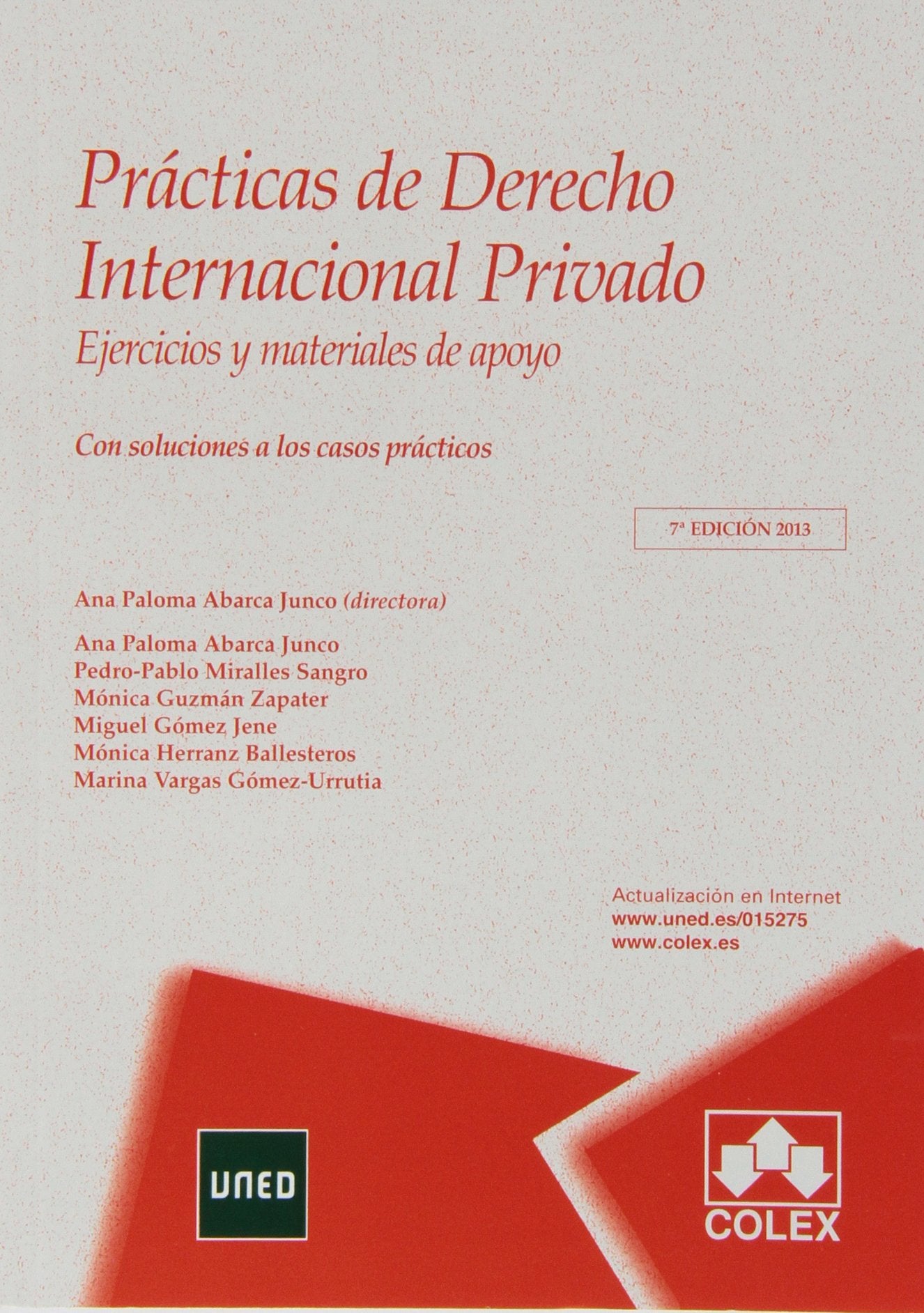 Prácticas de derecho internacional privado (Manuales Universitarios) Learning & Reference