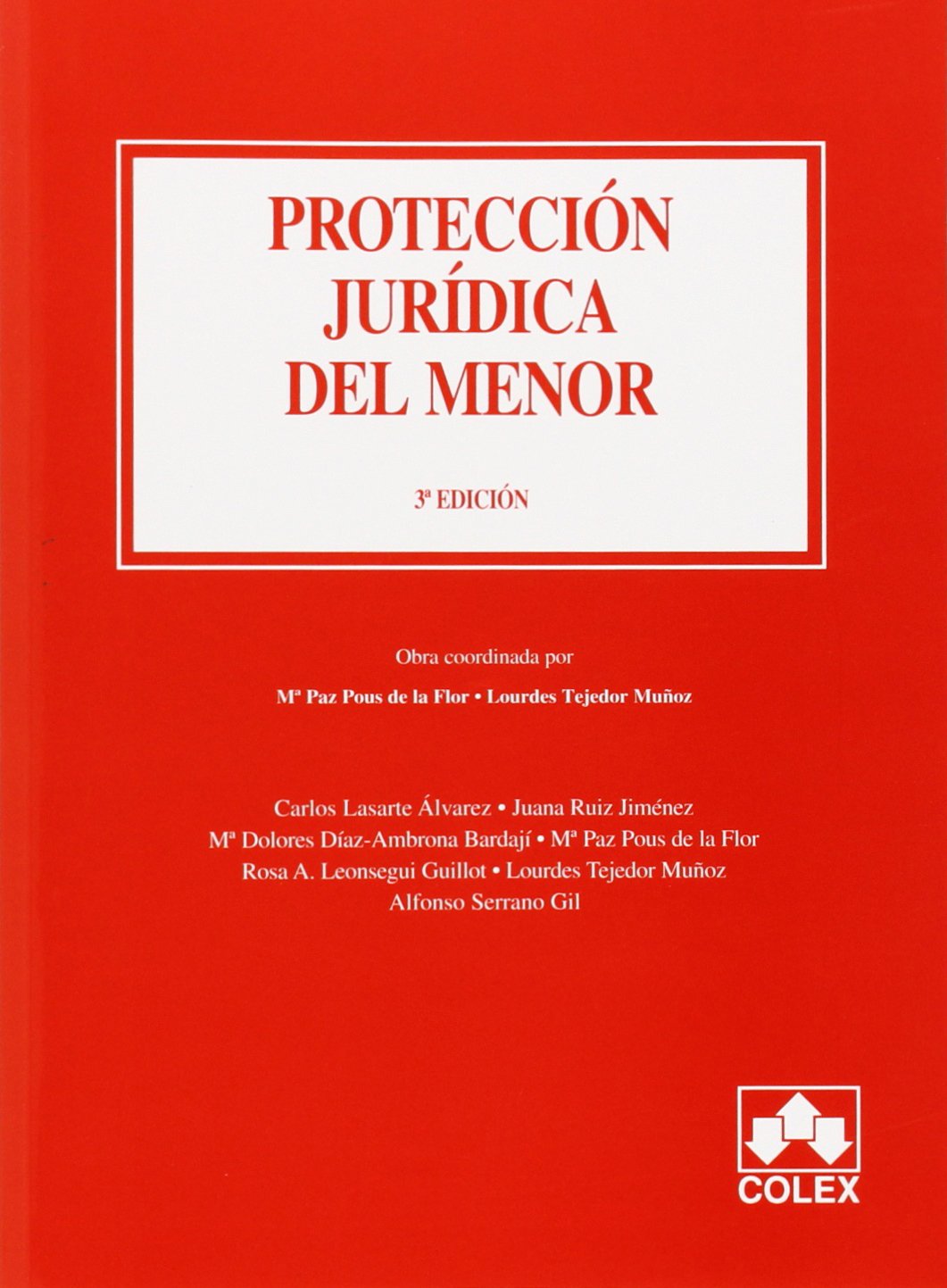 Protección jurídica del menor Learning & Reference