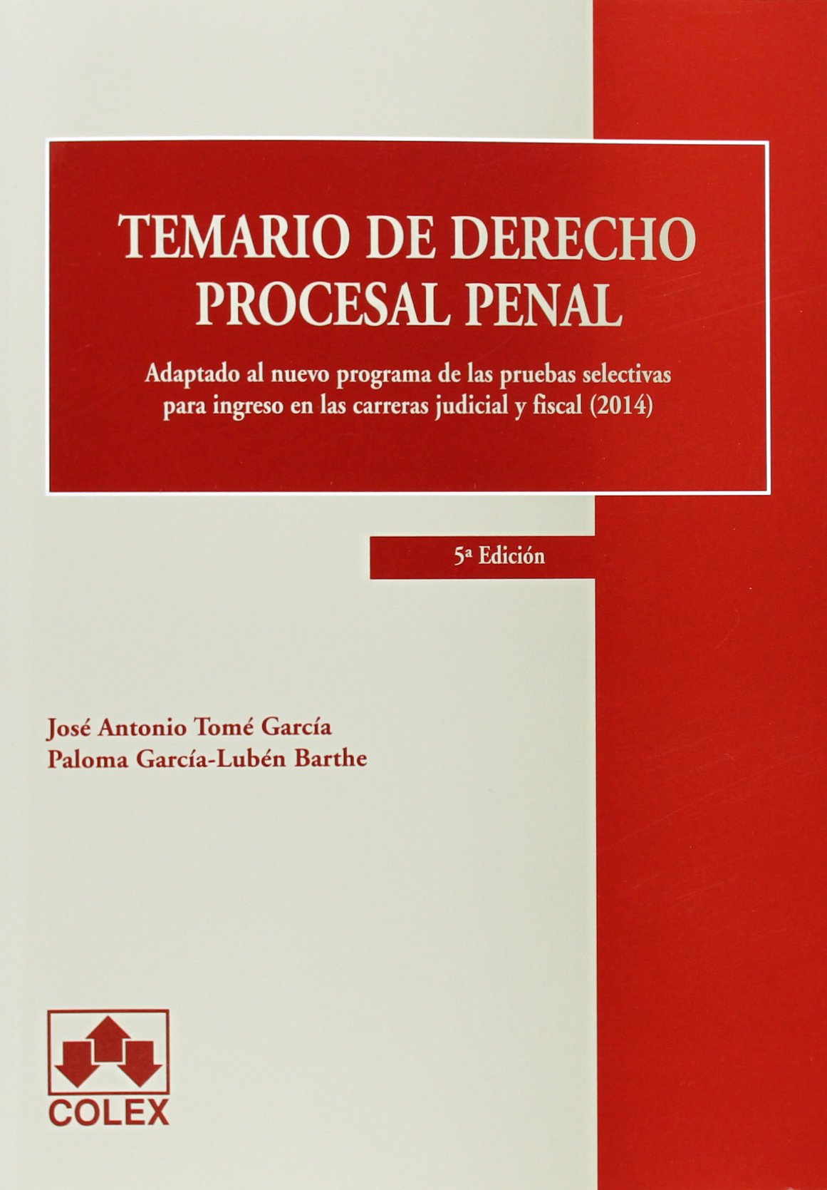 Temario de derecho procesal penal Law
