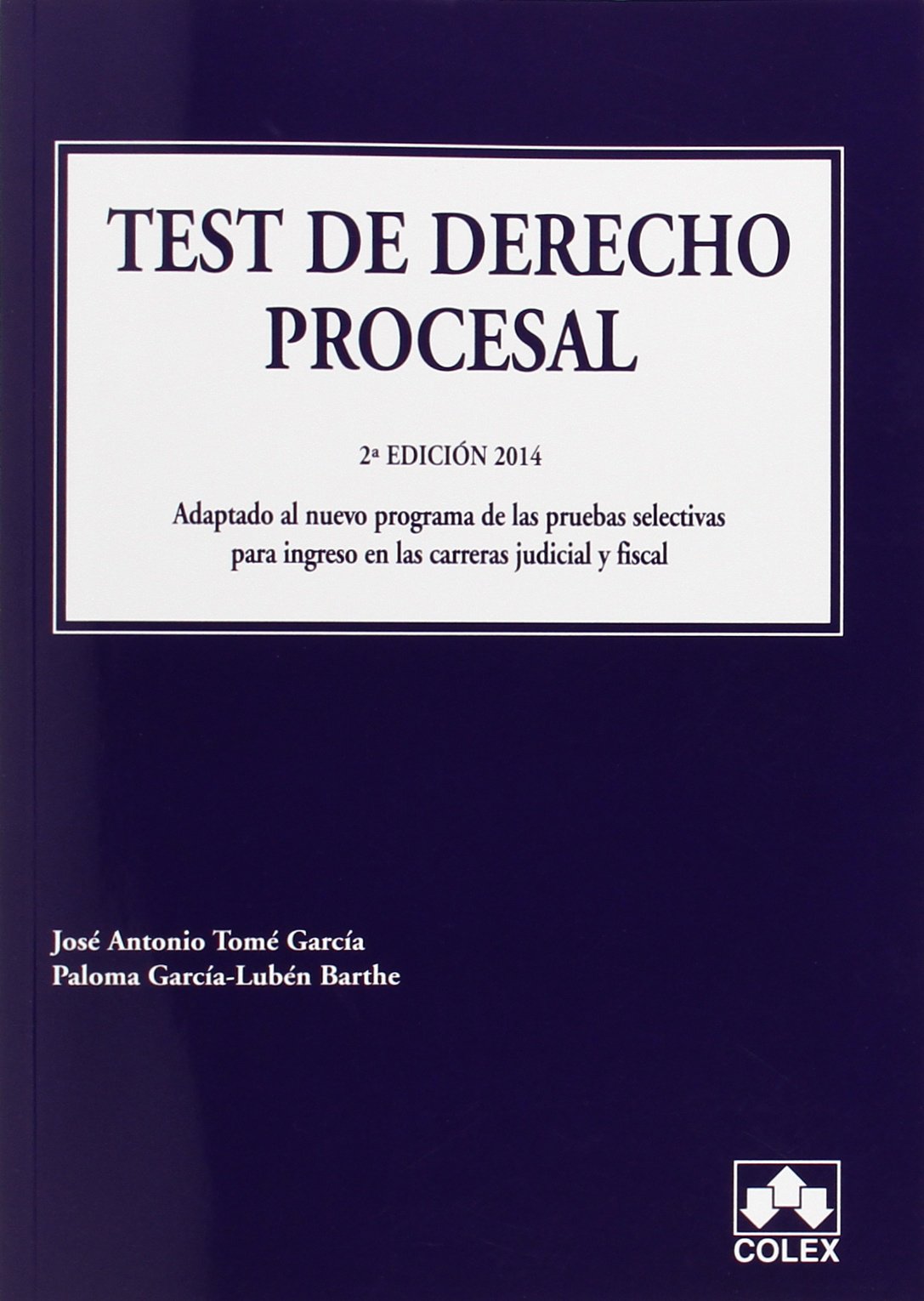 Test de derecho procesal (Temario de Oposiciones) Law