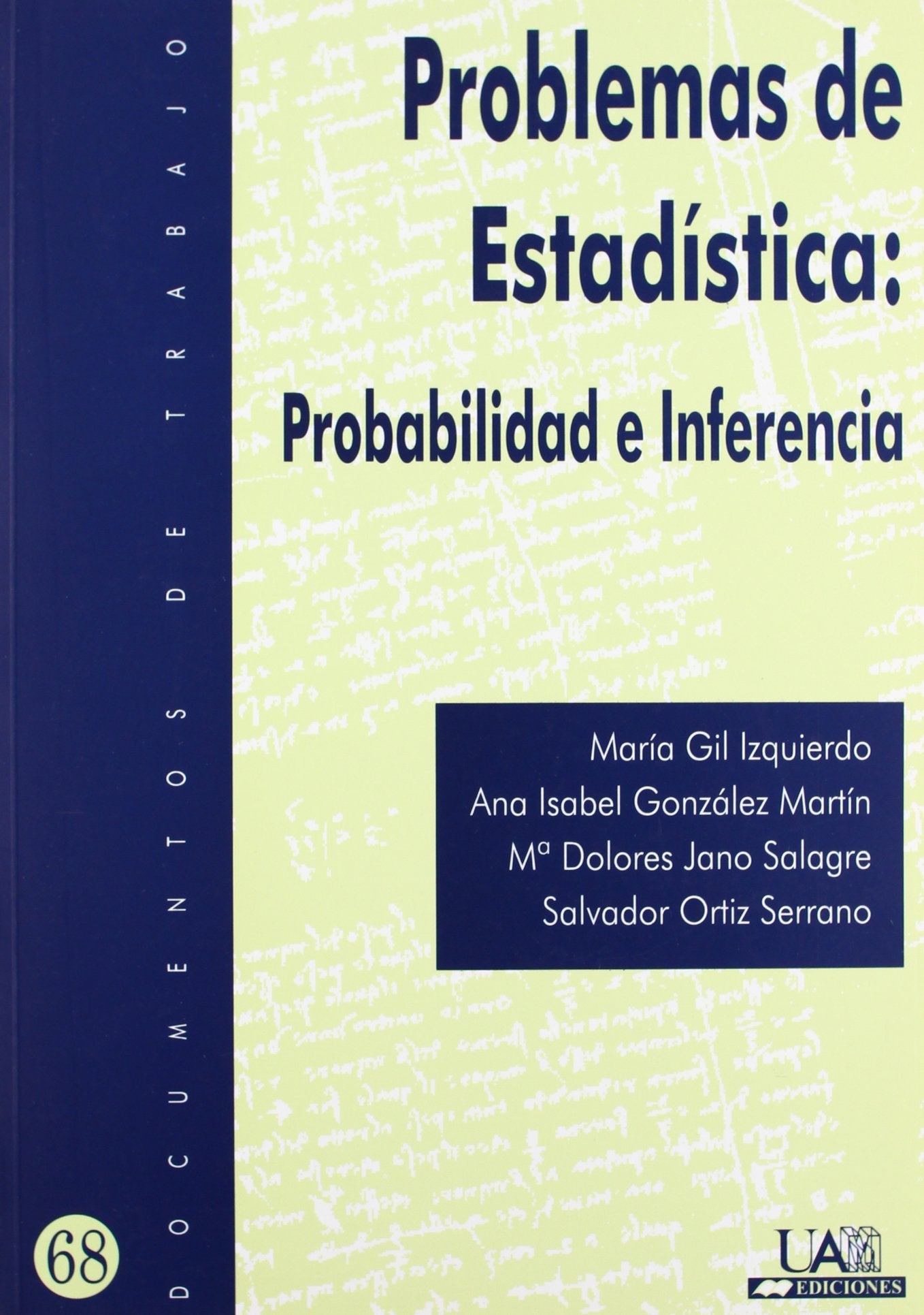 Product Image: Problemas de estadística : probabilidad e inferencia